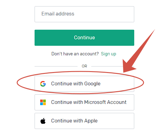 Быстрая регистрация с помощью Гугл-аккаунта