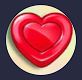 Символ Красной конфеты в форме сердечка